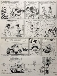 Dupa - Dupa, Domingo Paraguay, planche n°23, 1958. - Planche originale