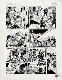René Follet - Edmund Bell - L'ombre noire - Comic Strip