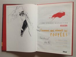 La belle Dédicace d'époque du Héros dans La Rarissime BD nickelle en Éo Gil St André 1 sur les 2 Pages , Signée a Droite La belle Dédicace d'époque du Héros dans La Rarissime BD nickelle en Éo Gil St André 1 sur les 2 Pages , Signée a Droite