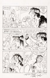 Planche originale - Strangers in Paradise v1 #3 p4