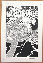 Terry Moore - Terry Moore - Echo Splash - Planche originale