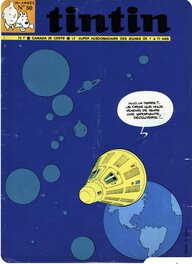 Couverture Tintin 50 de 1970 Couverture Tintin 50 de 1970