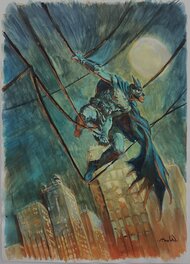 Régis Moulun - Batman - Illustration originale