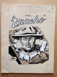 La couverture entiere du PF Rancho 29 de 1957 au format entier de 22 X 28 Cm