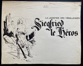 René Giffey - Siegfried le Héros - Original Illustration