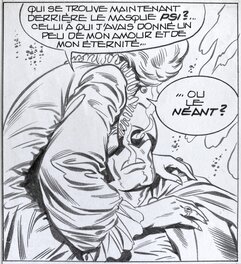 Jean-Yves Mitton - Mikros - Titans no 61 page 37 - planche originale - comic art c1