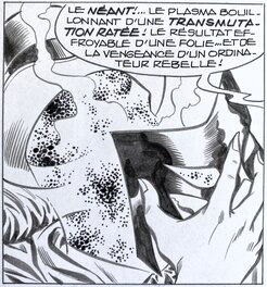 Jean-Yves Mitton - Mikros - Titans no 61 page 37 - planche originale - comic art d1