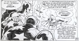 Jean-Yves Mitton - Mikros - Titans no 61 page 37 - planche originale - comic art f1