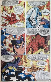 Jean-Yves Mitton - Mikros - Titans no 61 page 37 - planche originale - comic art k