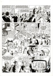 Jean-Yves Mitton - De Silence et de Sang  T10 p8 - Planche originale