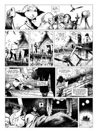 Etape 6 - Planche encrée (avant validation et retouches) Etape 6 - Planche encrée (avant validation et retouches)