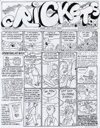 Sammy Harkham - Crickets #7 - Inside Front Cover - Comic Strip