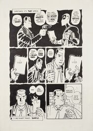 Paul Grist - Jack Staff #8 - Original page by Paul Grist ft inspector Maveryk - Comic Strip