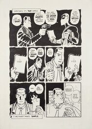 Jack Staff #8 - Original page by Paul Grist ft inspector Maveryk