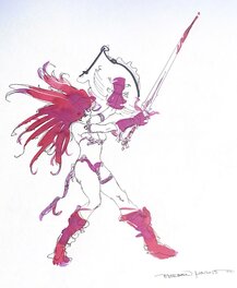 Esteban Maroto - Red Sonja - Original Illustration