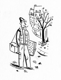 Philippe Dupuy - L'artiste - Illustration originale