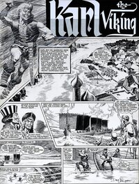 Don Lawrence - Karl the Viking - Planche originale
