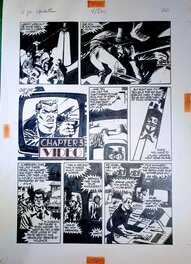 V pour Vendetta - Planche originale