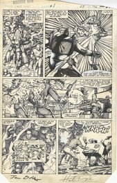 Barry Windsor-Smith - Machine Man Vol 2 #1 (1984) - Comic Strip