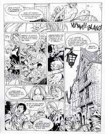 Jean-Marc Stalner - Le Maître de pierre (La Chaise du diable - planche 31) - Planche originale