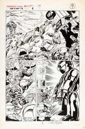 John Byrne - Fantastic Four annual #19 p7 - Planche originale