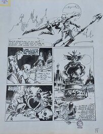 Lone Sloane - Planche originale