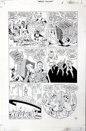 Dave Gibbons - World's Funnest #1 p6 - Comic Strip
