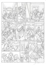 Jared Muralt - La Chute - Tome 2 page 34 - Planche originale