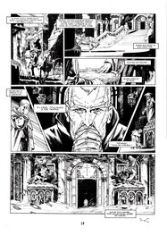 Nicolas Siner - Lord Gravestone - Le Baiser Rouge - Page 12 - Planche originale