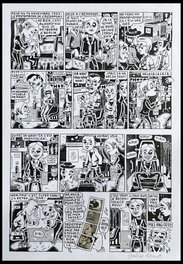 Comic Strip - 1997 - Julie Doucet - Rêve du 19 novembre 1997 - Le Photomaton de l'aéroport