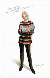 Youri Jigounov - Asia Donkova (Alpha) - Original Illustration