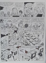 Raymond Reding - Eric Castel - Planche originale