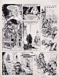 William Vance - Rodric - Tome 1 Amathea - Planche originale