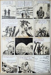 Hugo Pratt - JUNGLMEN - Planche originale