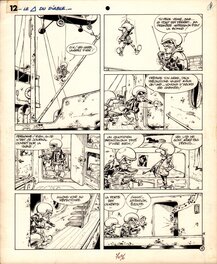 Pierre Seron - Les petits hommes le triangle du diable - Comic Strip