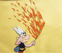 Albert Uderzo - Les 12 travaux d'Asterix - Original art