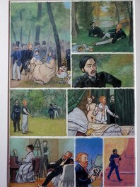 Comic Strip - DEGAS, LA DANSE DE LA SOLITUDE  couleur directe