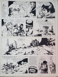 William Vance - RAMIRO  MISSION POUR COMPSTELLE planche originale - Comic Strip