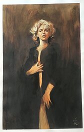 Christian De Metter - Marilyn Monroe - Original Illustration