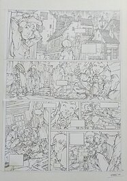 David Etien - Les 4 de BakerStreet - Planche originale