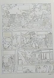 David Etien - Les 4 de BakerStreet - Planche originale