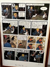 Hergé - Tintin au Tibet - Planche originale