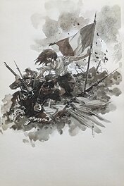 Notre mère la Guerre - Original Illustration