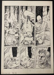 Manara - L’homme des Neiges - Planche originale