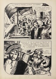 Milo Manara - Jolanda - Planche originale