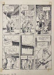 Milo Manara - L’homme des Neiges - Planche originale