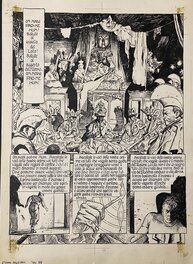 Milo Manara - L’homme des Neiges - Planche originale