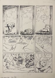 Milo Manara - L’homme des Neiges - Planche originale