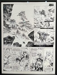 Joël Parnotte - Le Maitre d'Armes - Planche 9 - Comic Strip