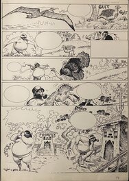 Manara - Le Singe - Planche originale